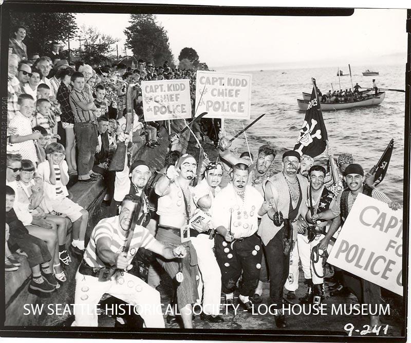 1952 The Pirates Land at Alki.